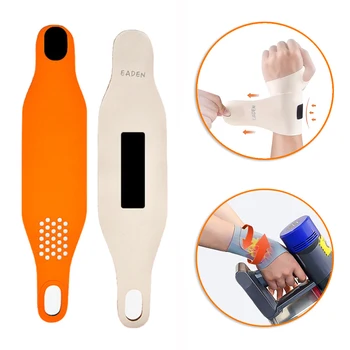 1Pcs מתכוונן דק דחיסה היד שומר נקע כף היד סד נדן גיד כאב עבור גברים, נשים, פרק כף היד בטיחות תרגיל תמיכה