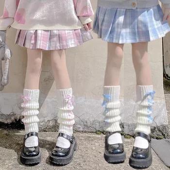 לוליטה הרגל חם יפנית לחצות רצועה JK גרביים סרט חותלות ברך קרסוליות גותי החורף גרב סרוגים האזיקים הקרסול חם יותר בנות