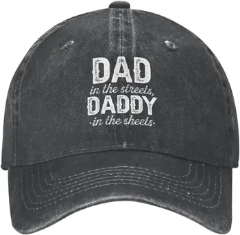 אבא ברחובות אבא בסדינים כובע מצחיק יום האב כובע משאית כובעי מצחייה מתכווננת ספורט יוניסקס כמוסות