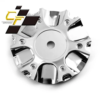 CF ביצועים 1pc גלגל מרכז כובעי 158mm על שדרות שדרות C132103CAP Chrome לסחוב כיסוי אבק אביזרי רכב אוטומטי החלפת חלק