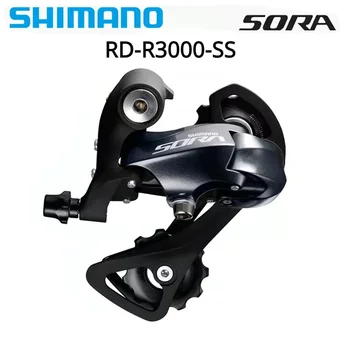 SHIMANO SORA RD R3000-אס. אס /GS Rear Derailleur RD-R3000-אס. אס. RD-R3000-GS קצר/בינוני הכלוב 9 מהירות-9 אופני כביש חלקים מקוריים.