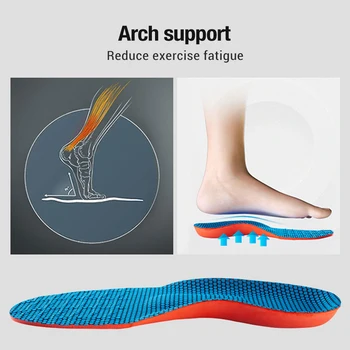 ספורט מדרסים Orthotic מדרסים תמיכה לקשת שטוחה פועל מדרסים לנעליים הבלעדי אורטופדי מדרסים על הרגליים להקל על הלחץ.